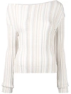 JACQUEMUS knitted top,172KN1312074290