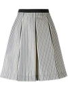 MONCLER MONCLER - STRIPED FULL SKIRT ,2560000549E312072428