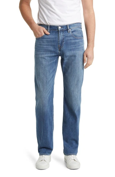 7 For All Mankind Austyn Squiggle Stretch Straight Leg Jeans In Holston