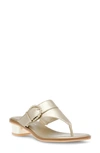 Anne Klein Thessy Sandal In Platinum
