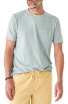 FAHERTY SUNWASHED POCKET ORGANIC COTTON T-SHIRT