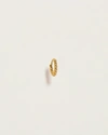 Piercing 6mm Molten Eternity Huggie In Gold