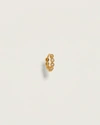 Piercing 6mm Molten Eternity Huggie In Gold