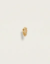 Piercing 6mm Molten Eternity Huggie In Gold