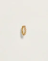 Piercing 8mm Molten Eternity Huggie In Gold
