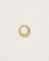 Piercing 8mm Molten Clicker In Gold