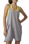 Fp Movement Hot Shot Romper In Blue Granite