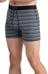 SAXX QUEST QUICK DRY MESH SLIM FIT BOXER BRIEFS