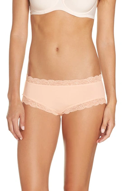 HANRO COTTON LACE HIPSTER BRIEFS