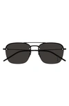 Saint Laurent Women's Mirror Sunglasses, Sl 312 M-006 In Black