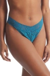 HANKY PANKY DAILY LACE ORIGINAL RISE THONG