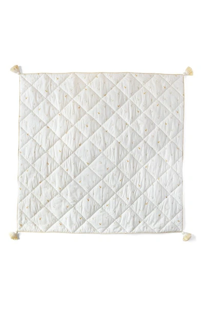 Pehr Hatchlings Cotton Nursery Blanket In Duck/ Yellow