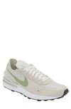 Nike Men's Waffle One Leather Shoes In Grey