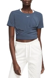 Nike One Luxe Dri-fit Top In Dfsdbl/ Refsil