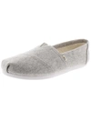 Toms Classic Shearling Womens Felt Faux Shearling Lined Casual Shoes In Multi
