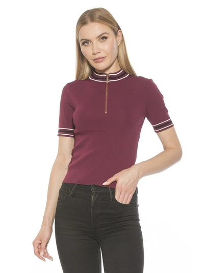 Alexia Admor Pheobe Top In Red