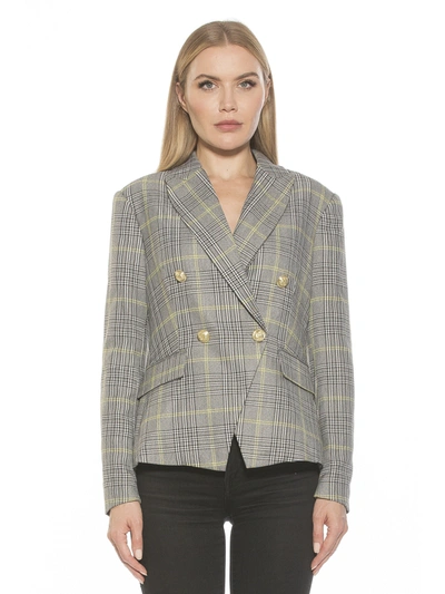 Alexia Admor Classic Blazer In Grey