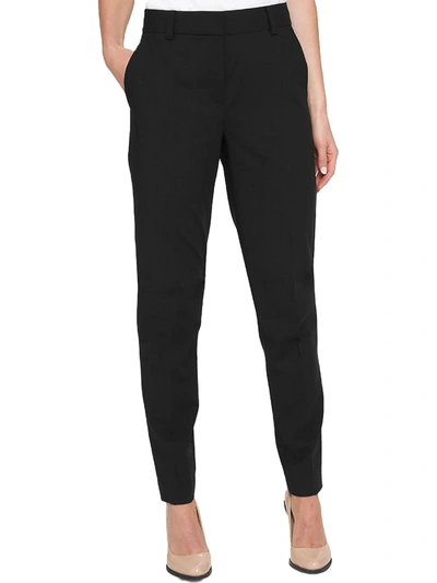 DKNY ESSEX WOMENS SLIM MID-RISE SKINNY PANTS