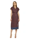 Alexia Admor Iris Wrap Dress In Red