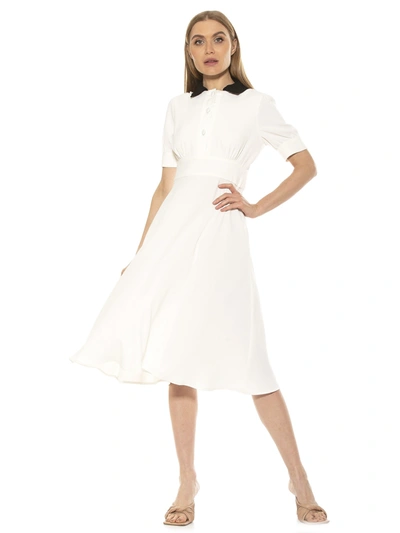 Alexia Admor Emery Dress In White
