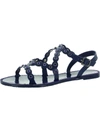 KENNETH COLE REACTION DAHLIA WOMENS STRAPPY RHINESTONE JELLY SANDALS