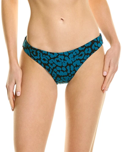 Solid & Striped The Desi Bikini Bottom In Blue