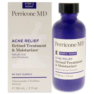 Perricone Md Acne Relief Retinol Treatment And Moisturizer By  For Unisex - 2 oz Treatment In Purple