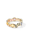 Ippolita Stardust Superstar Eternity Ring Band In Green Gold