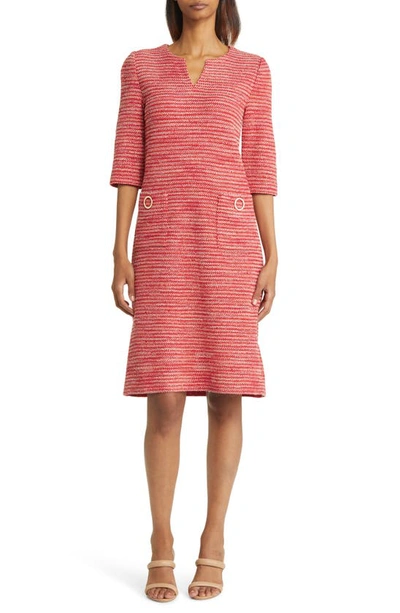 MISOOK TWEED SHIFT DRESS