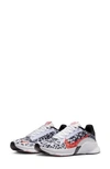 Nike Women's Superrep Go 3 Flyknit Next Nature Training Shoes In White/ Red/ Black/ Grey