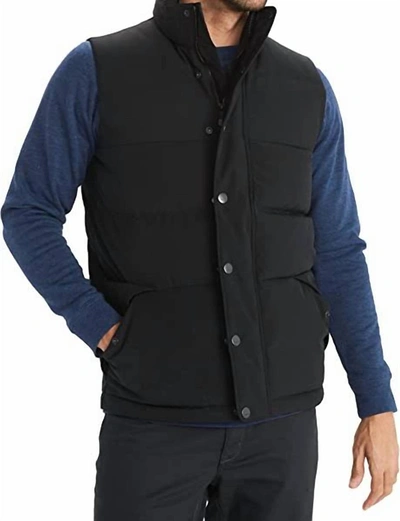 Marmot Men Bedford Puffy Vest In Black