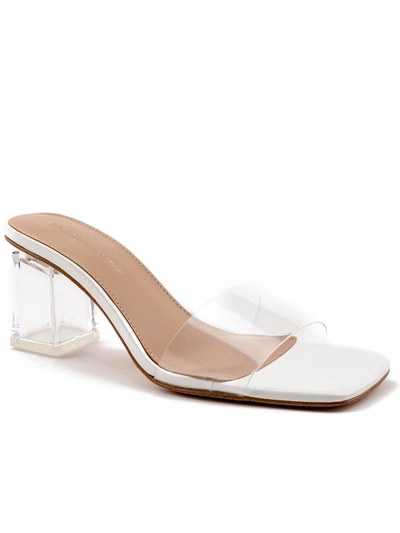 Bcbgeneration Luckee Womens Slip On Pumps Heels In Clear
