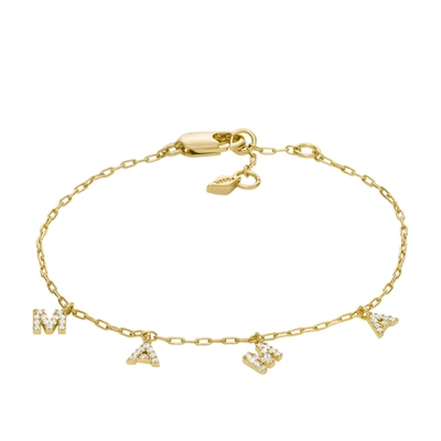 Fossil Women's Hazel Gold-tone Brass Chain Bracelet