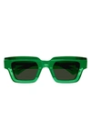 Bottega Veneta Eyewear Square Frame Sunglasses In Green