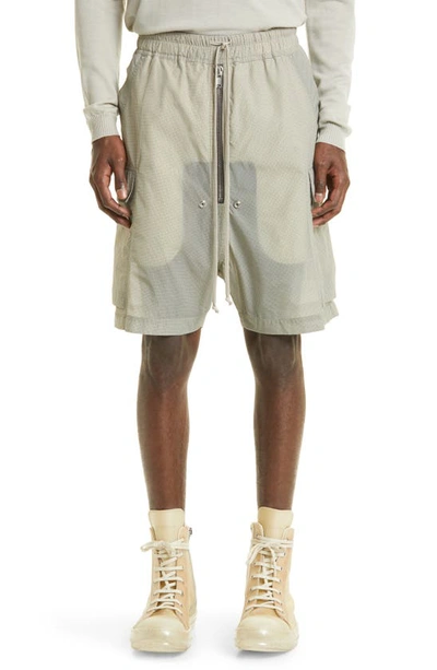 Rick Owens Shorts In Pearl