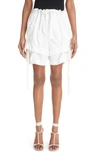 Isabel Marant Nala Cargo Shorts In White