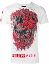 Philipp Plein T-shirt Round Neck Ss "lion Roar"