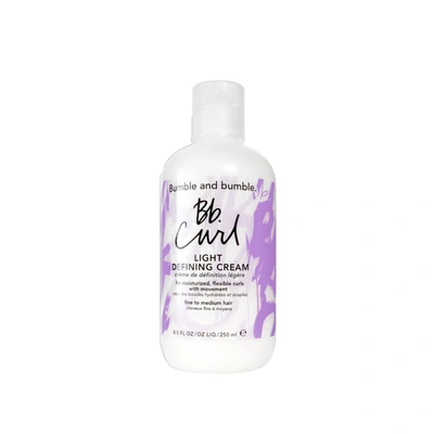 Bumble And Bumble Curl Light Defining Cream In 8.5 oz