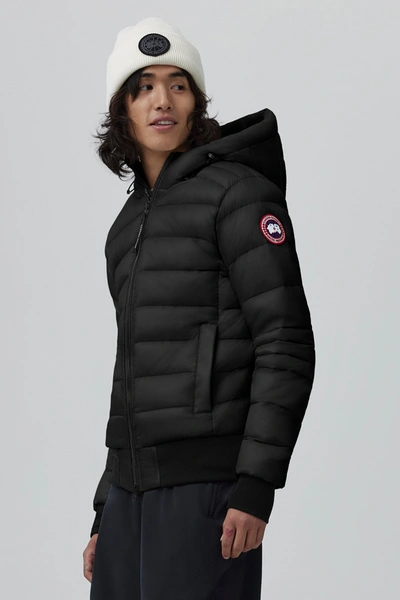 Canada Goose Crofton Slim Fit Packable Hooded Jacket In 61 Black