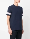Thom Browne Short Sleeve Tee Tshirt In Navy