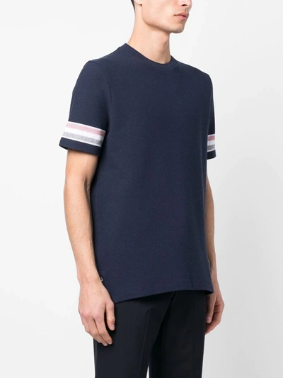 Thom Browne Short Sleeve Tee Tshirt In Multi-colored