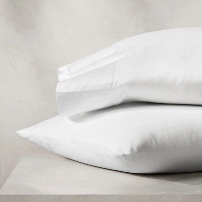 Boll & Branch Organic Reserve Pillowcase Set In Sky