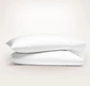 BOLL & BRANCH ORGANIC SIGNATURE EMBROIDERED PILLOWCASE SET