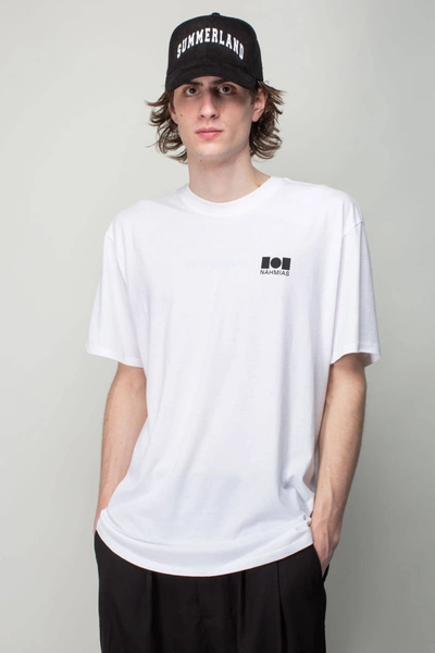 Nahmias Logo T In White