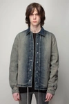 Rick Owens Drkshdw Faded Denim Jacket