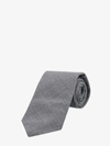 Brunello Cucinelli Textured Tie In Grey