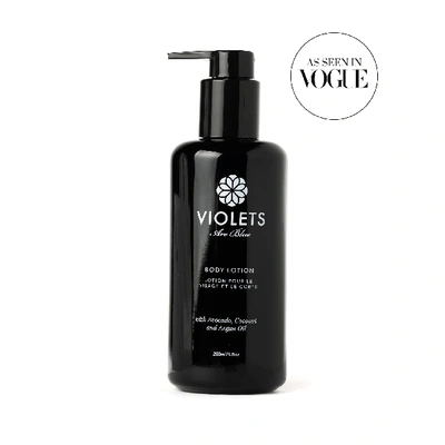 Violets Are Blue Body Lotion With Avocado, Coconut, And Argan Oil