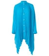 Edeline Lee Pleat Shirt In Blue