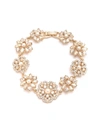 MARCHESA GOLD FRESH FLORAL BRACELET