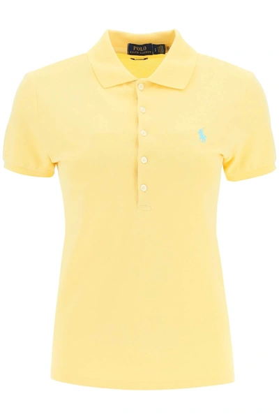 Polo Ralph Lauren Polo Shirts In Yellow